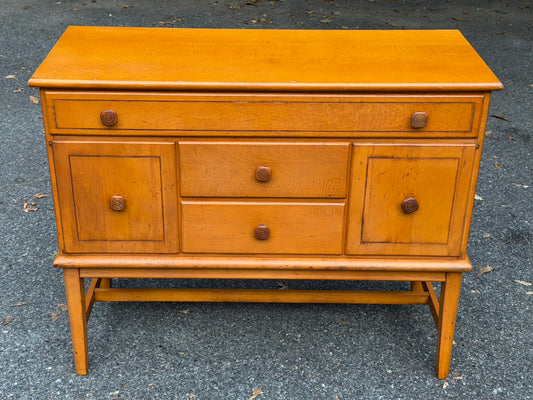 Hale Company MCM Solid Swedish Maple Credenza Sideboard