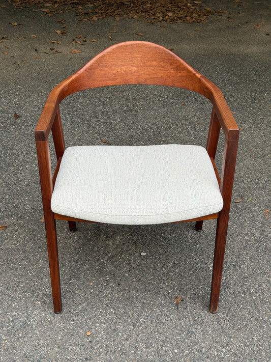 Johnson Chair Co. MCM Walnut Armchair