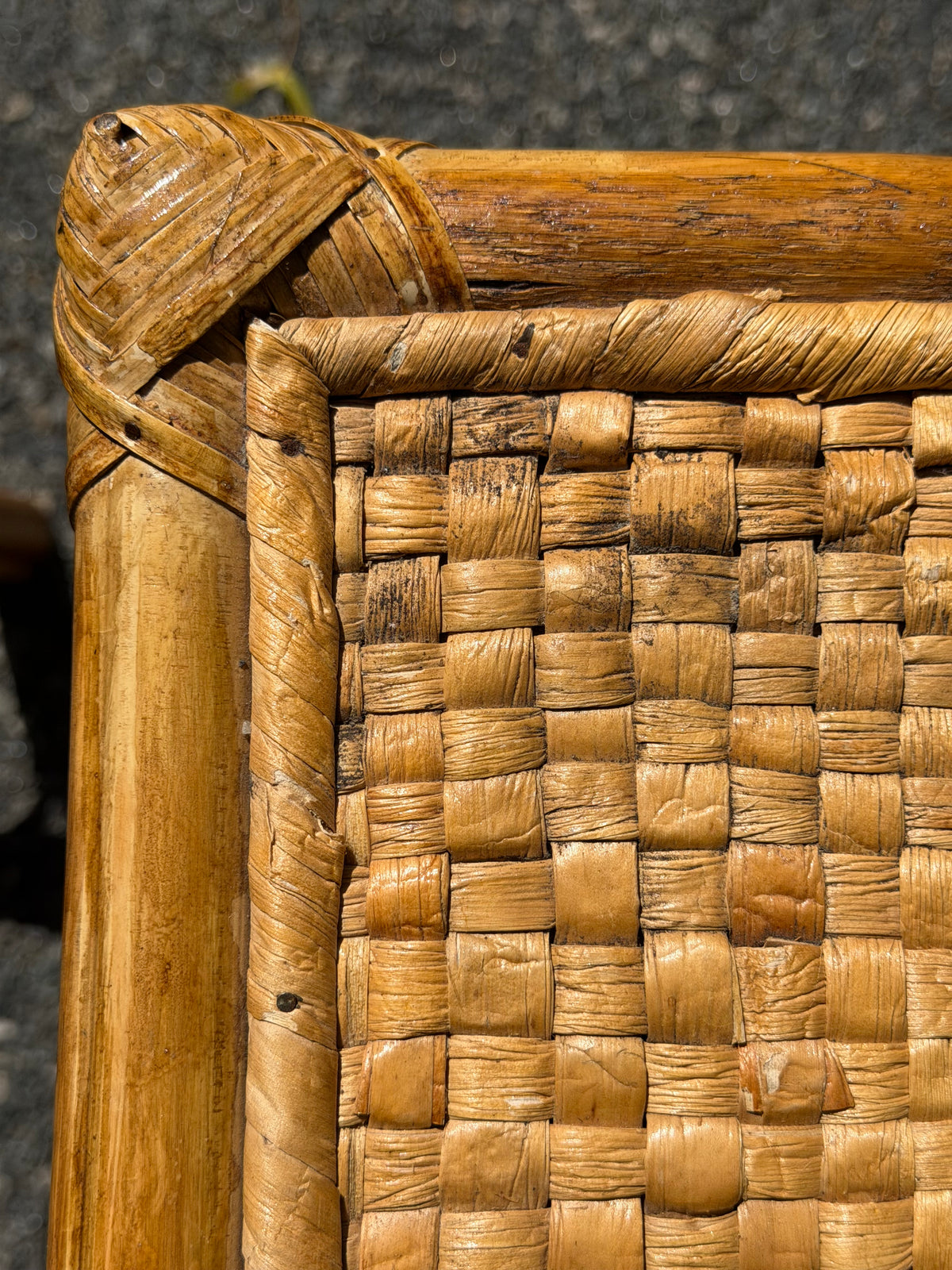 Rattan Nesting Side Tables – Set of 3