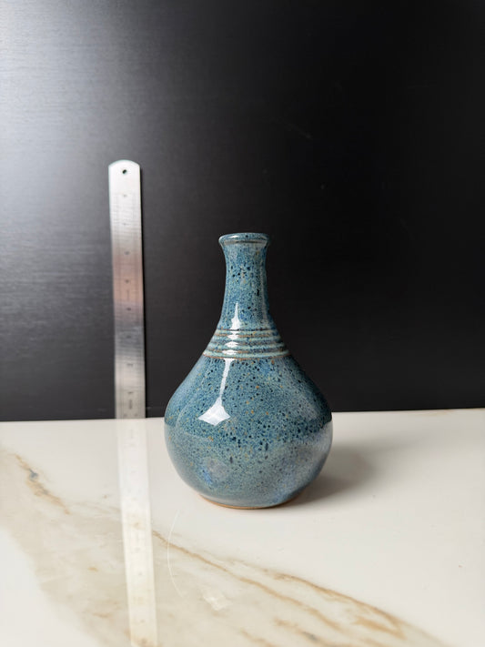 The Indigo Reactive Glaze Bottle