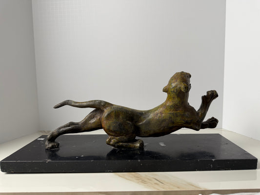 The Art Deco Style Leaping Panther
