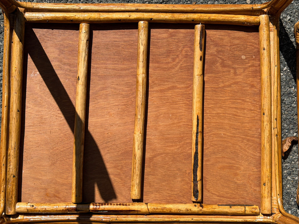Rattan Nesting Side Tables – Set of 3