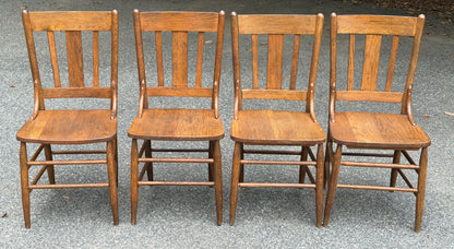 Set of 4 Antique Bentwood Chairs