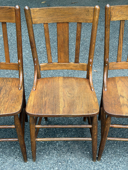 Set of 4 Antique Bentwood Chairs