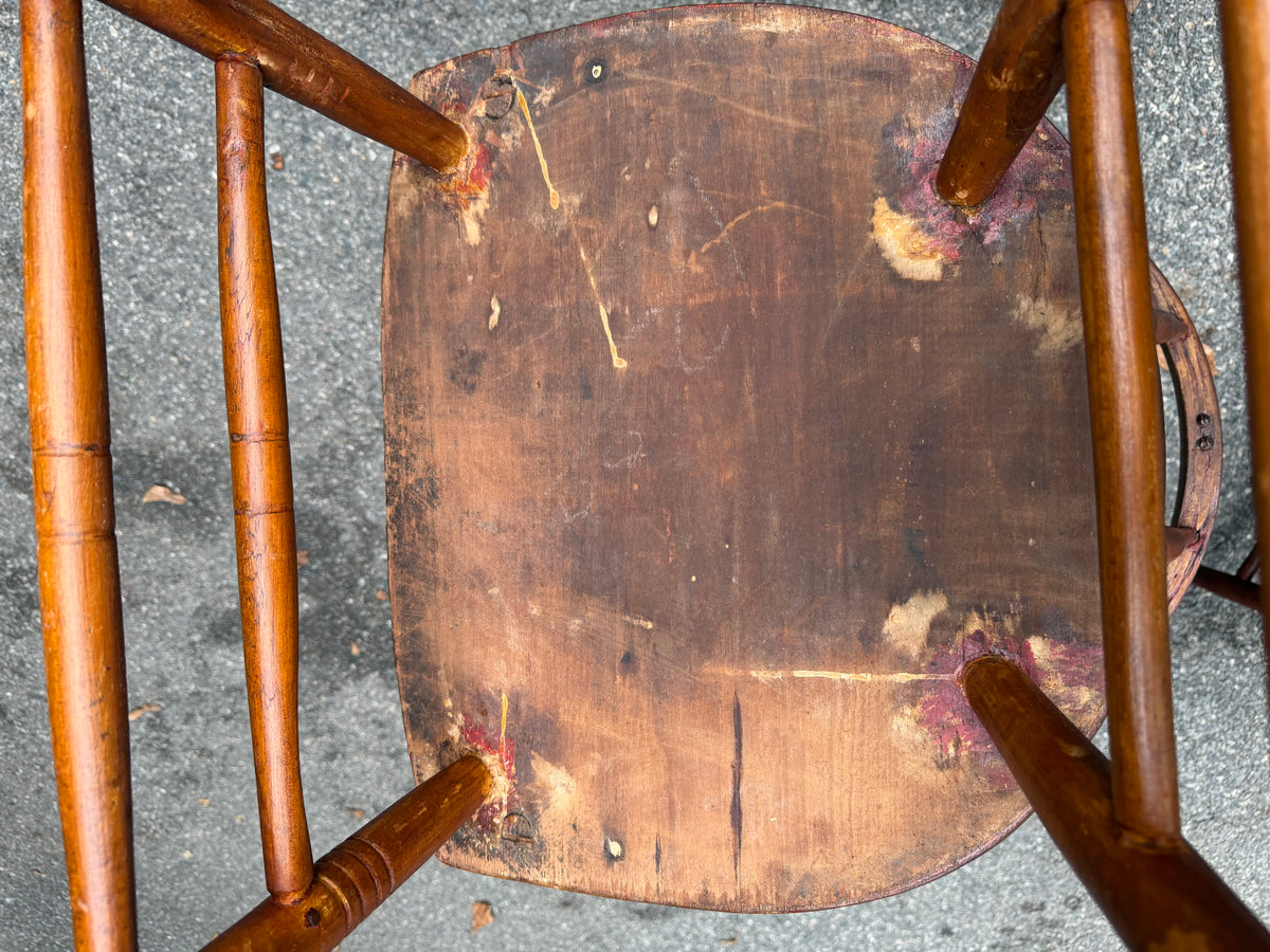 Pair of 19th Century Windsor Captain’s Chairs