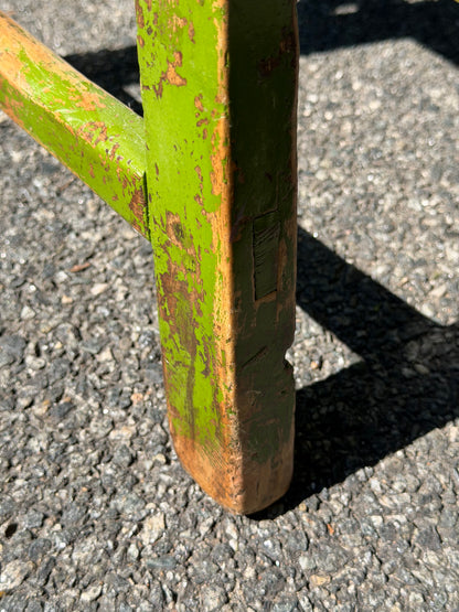 Primitive Rustic Wood Stool