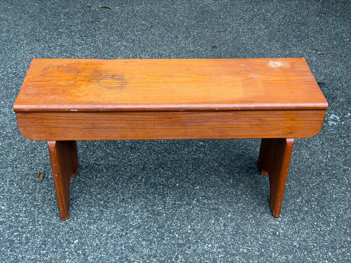 Solid Pine Country Bench