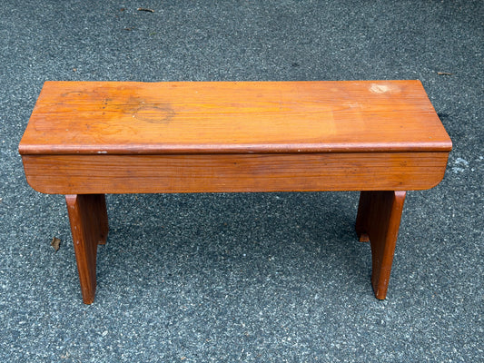 Solid Pine Country Bench
