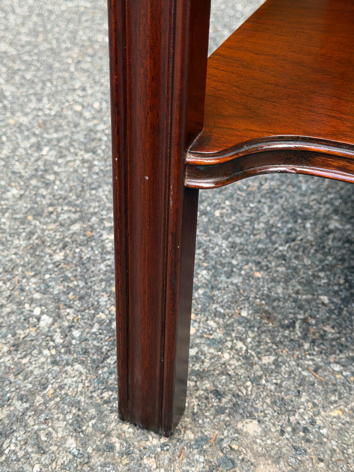 The American Masterpiece Collection by Hickory Solid Wood End Table