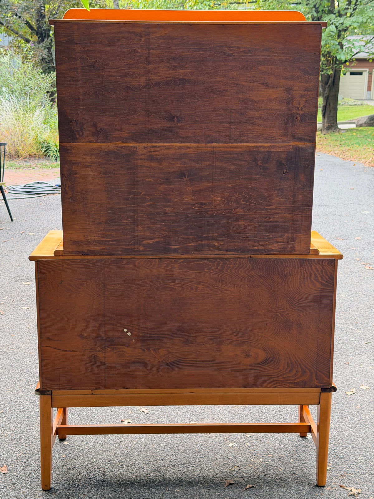 Hale Company MCM Solid Swedish Maple Hutch Credenza Cabinet