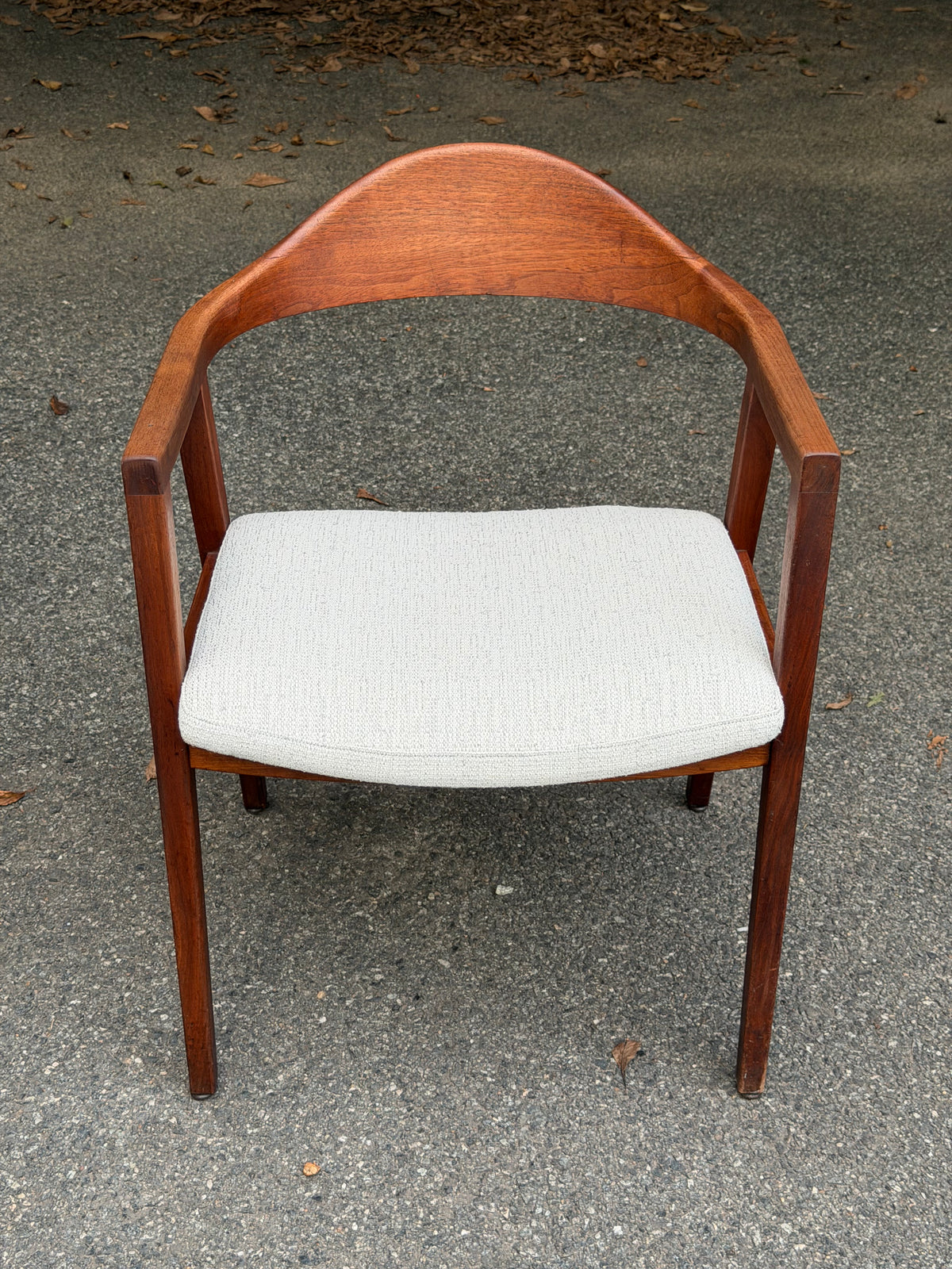 Johnson Chair Co. MCM Walnut Armchair