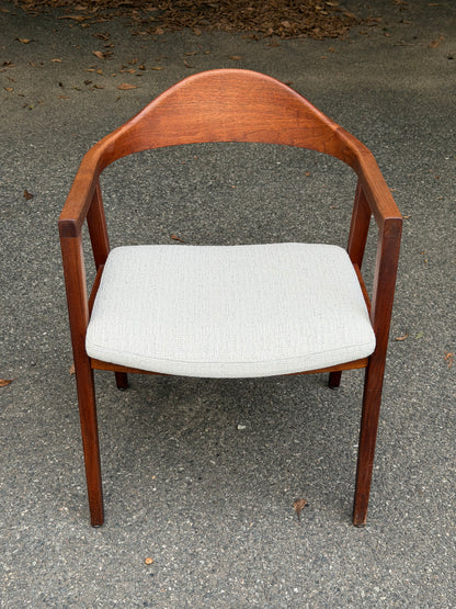 Johnson Chair Co. MCM Walnut Armchair