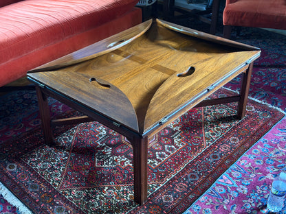 Baker Furniture Drop-Leaf Butler's Coffee Table