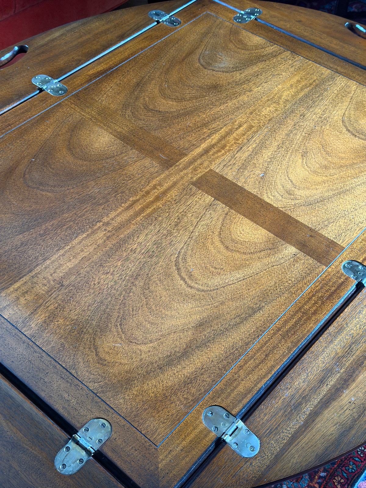 Baker Furniture Drop-Leaf Butler's Coffee Table