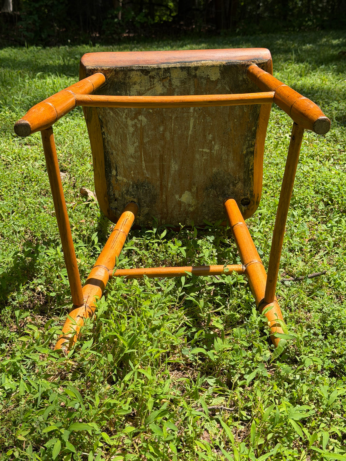 Handmade Farmhouse Spindle Accent Chair