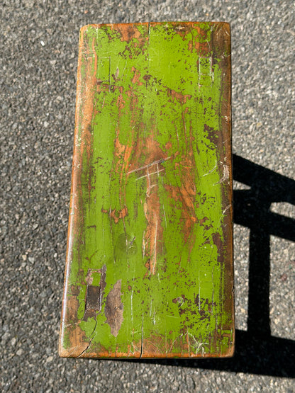 Primitive Rustic Wood Stool