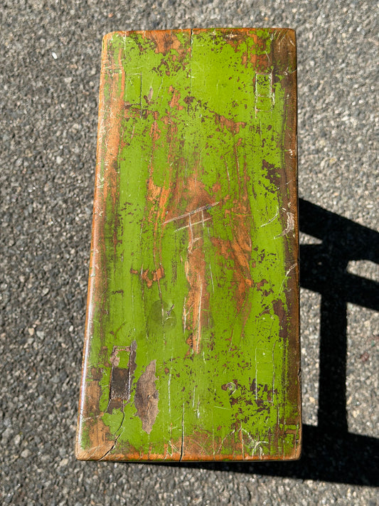 Primitive Rustic Wood Stool