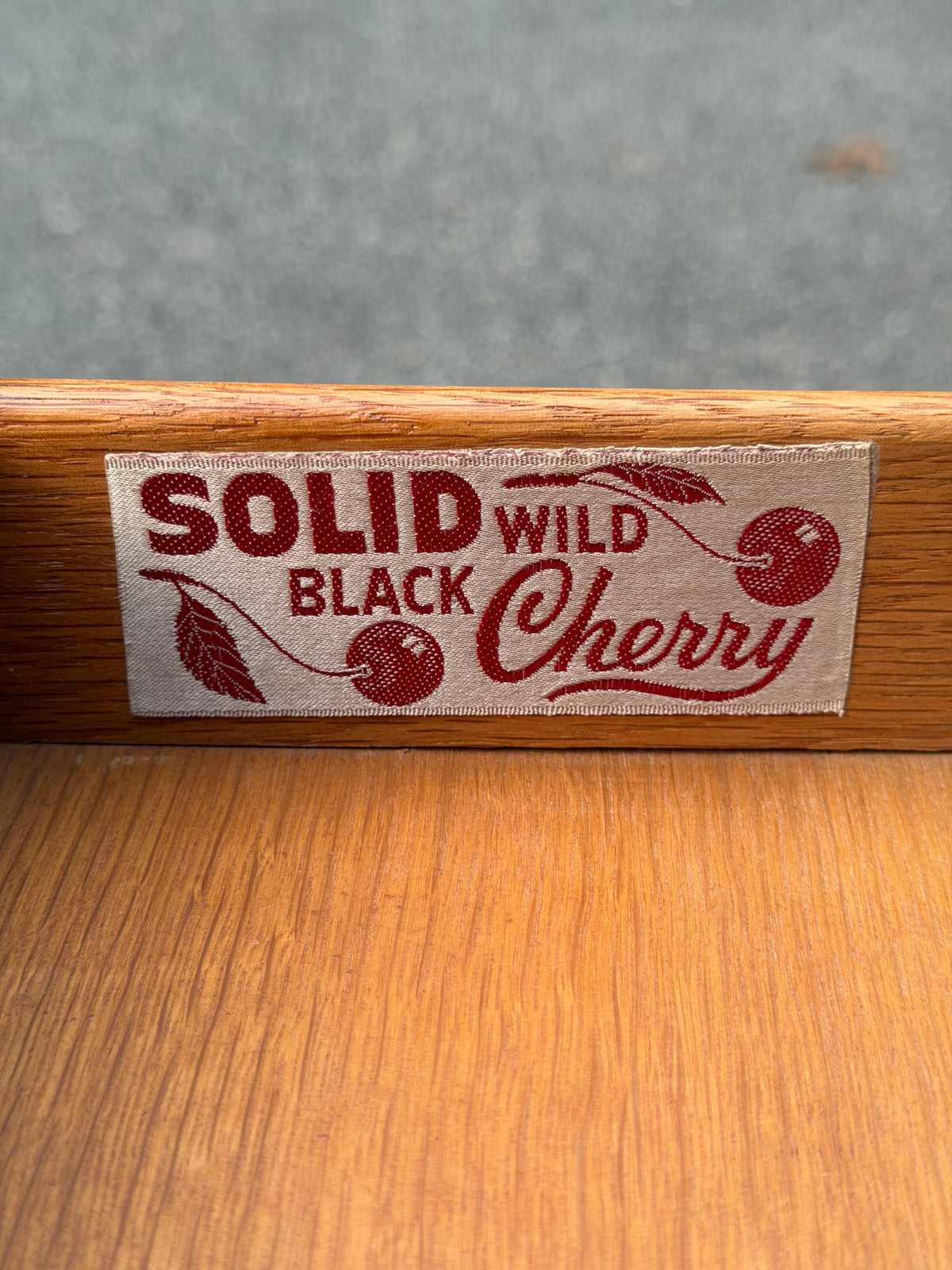 Henkel Harris Single Drawer Solid Cherry End Table
