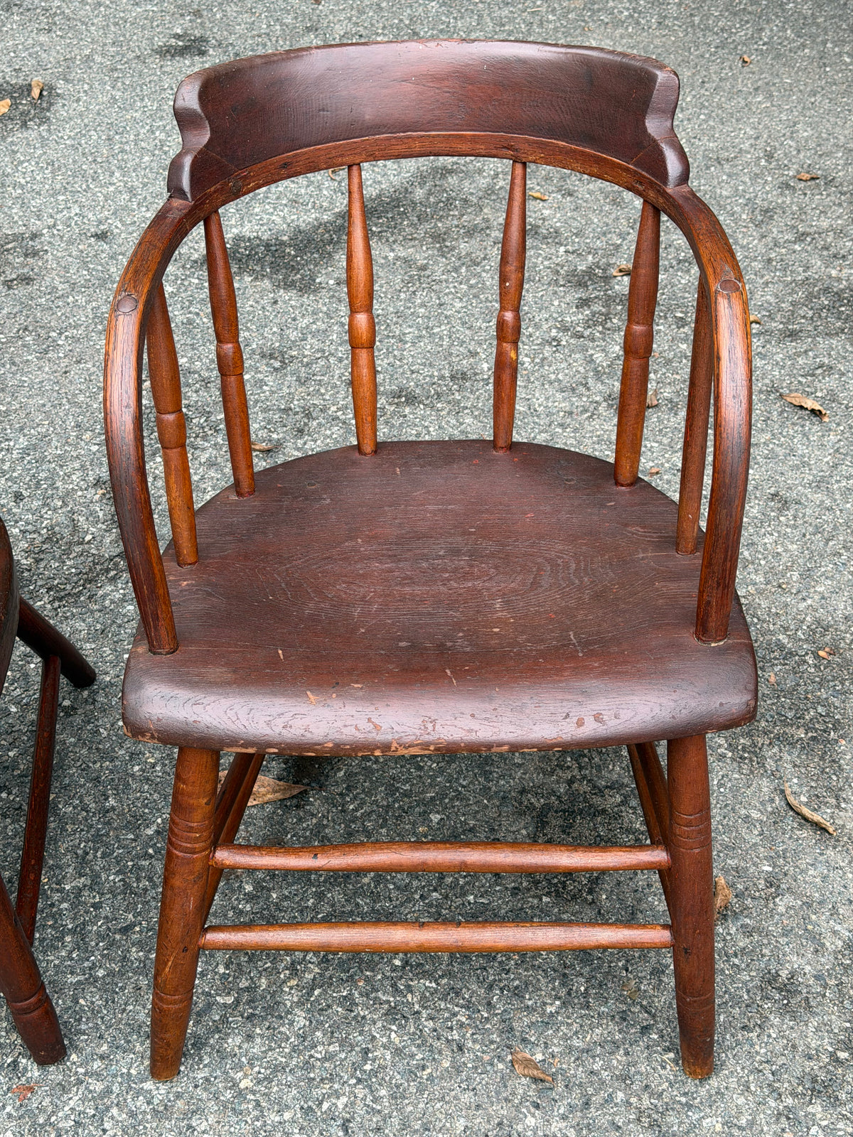 Pair of 19th Century Windsor Captain’s Chairs
