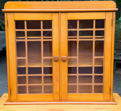 Hale Company MCM Solid Swedish Maple Hutch Credenza Cabinet