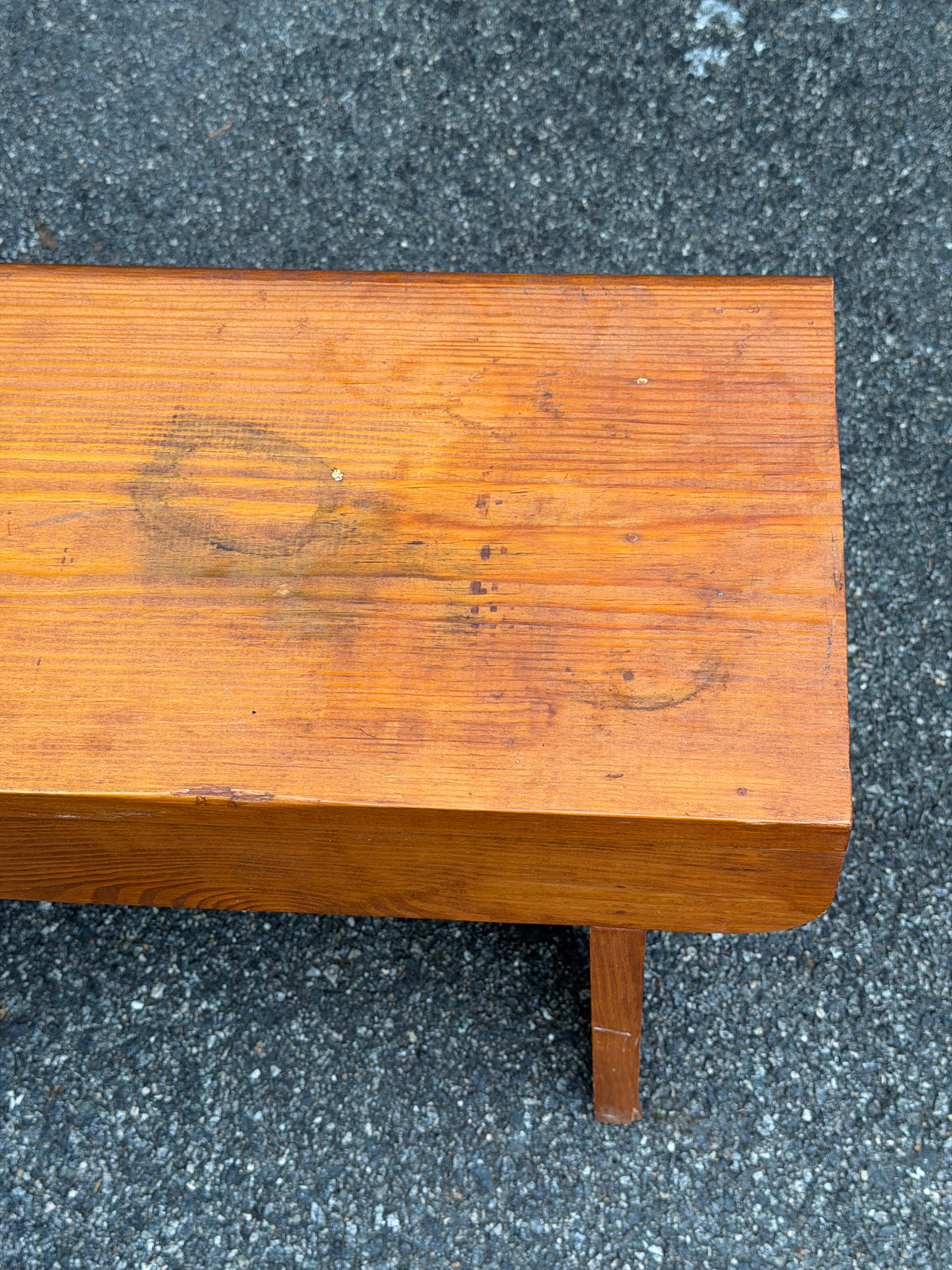 Solid Pine Country Bench