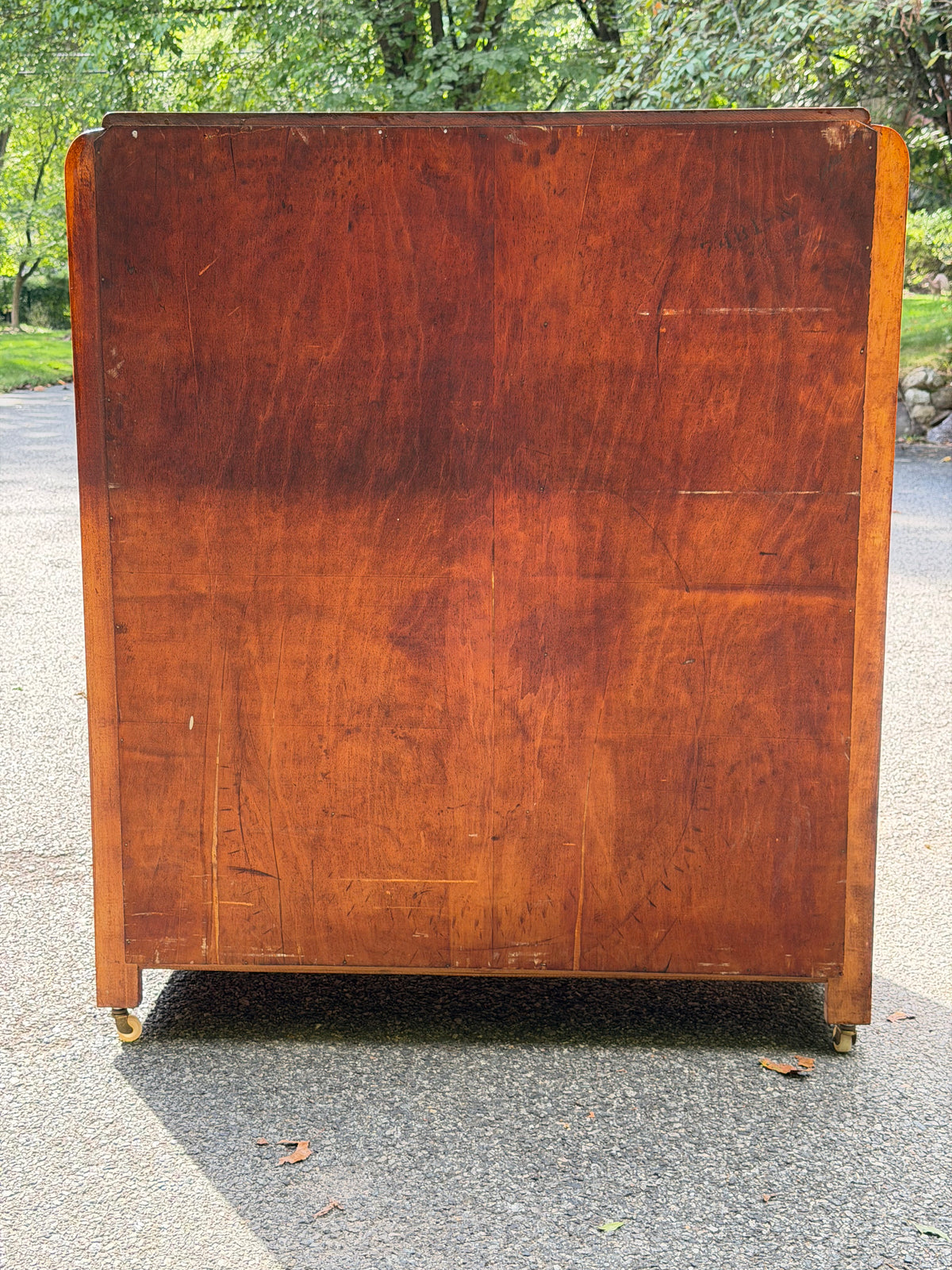 1930s Edison “Little Folks” Maple Chifforobe Dresser