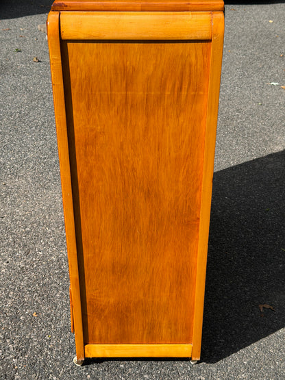 1930s Edison “Little Folks” Maple Chifforobe Dresser