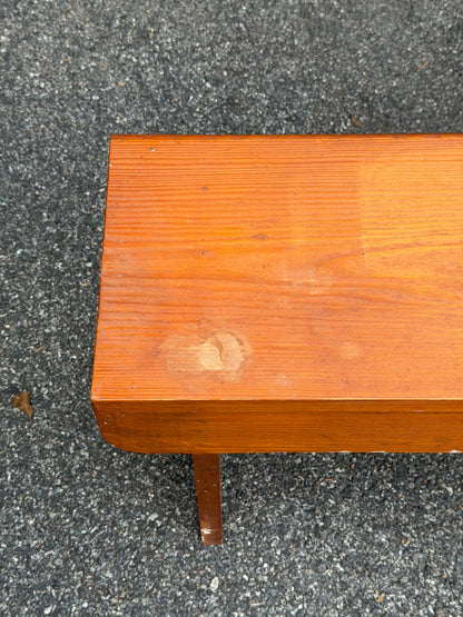 Solid Pine Country Bench