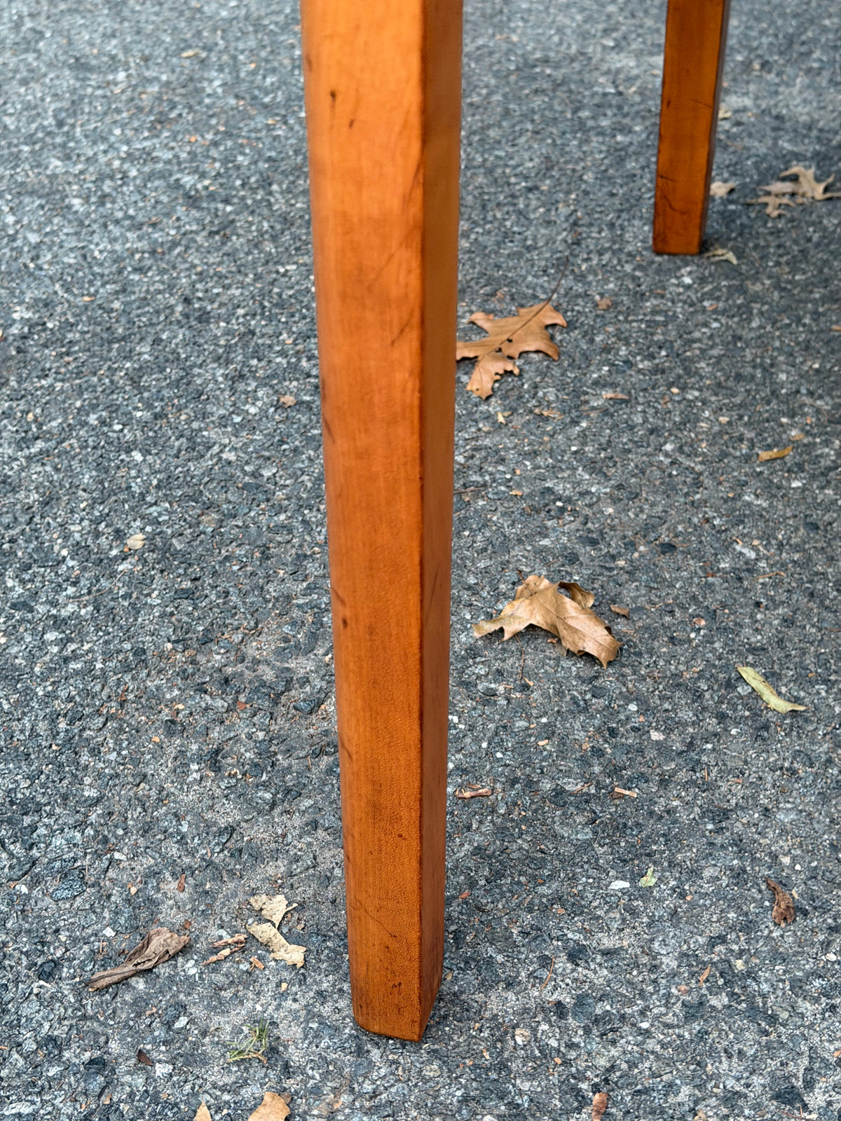 Hale Company MCM Solid Swedish Maple Butterfly Leaf Dining Table