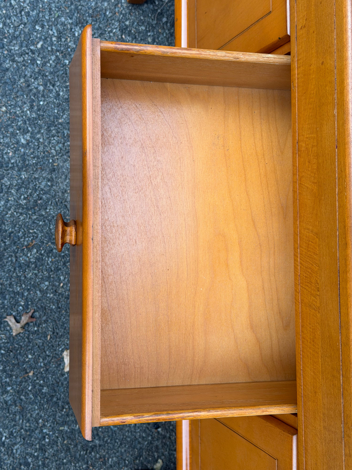 Hale Company MCM Solid Swedish Maple Hutch Credenza Cabinet