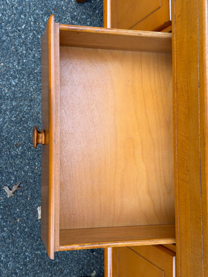 Hale Company MCM Solid Swedish Maple Hutch Credenza Cabinet