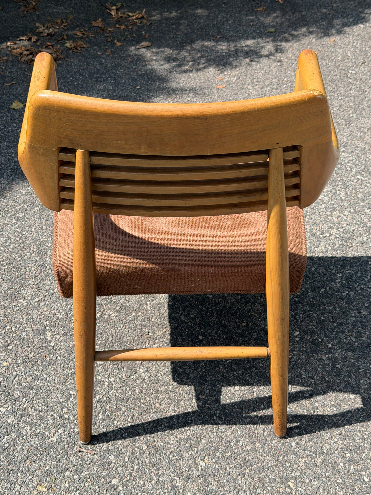 W.H. Gunlocke MCM Walnut Armchair (Model 2319)