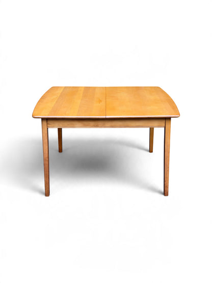 Hale Company MCM Solid Swedish Maple Butterfly Leaf Dining Table