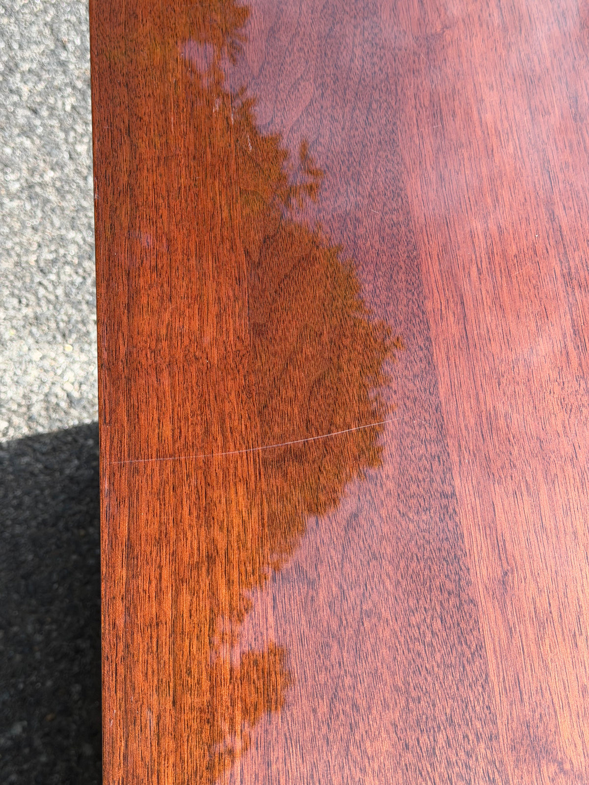 Pair of ALF Italia "Capri" Walnut High Gloss Nightstands