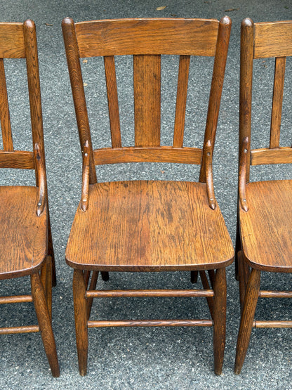 Set of 4 Antique Bentwood Chairs