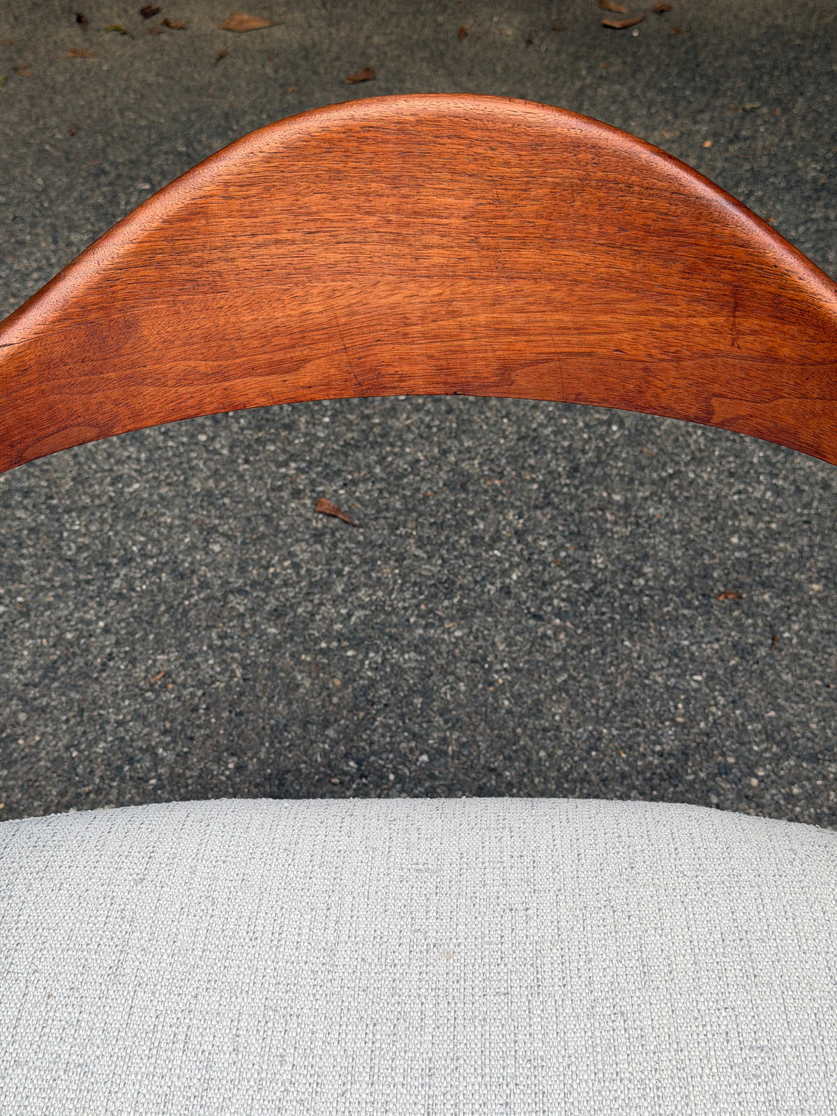 Johnson Chair Co. MCM Walnut Armchair
