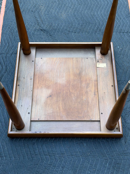 1960 Gordon’s Inc. MCM Two-Tone Square Side Table