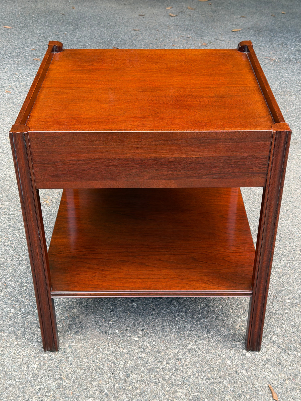 The American Masterpiece Collection by Hickory Solid Wood End Table