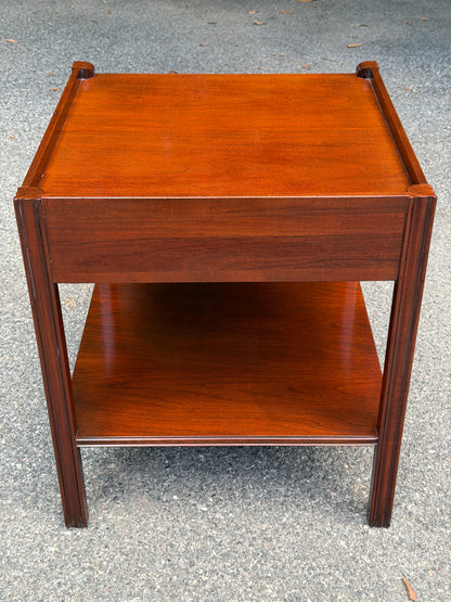 The American Masterpiece Collection by Hickory Solid Wood End Table