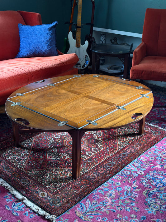 Baker Furniture Drop-Leaf Butler's Coffee Table
