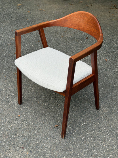 Johnson Chair Co. MCM Walnut Armchair