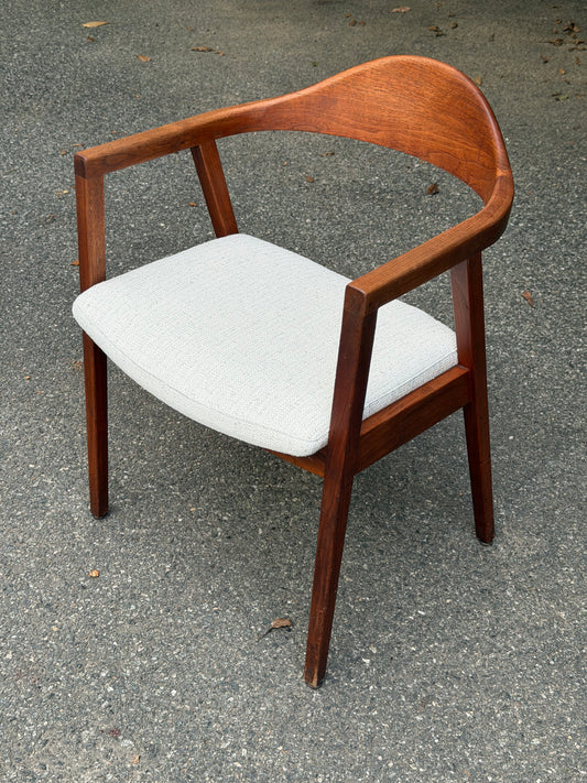 Johnson Chair Co. MCM Walnut Armchair