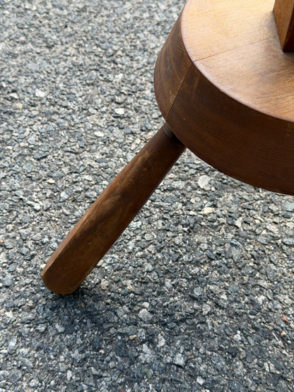 Solid Wood Tripod Accent Table