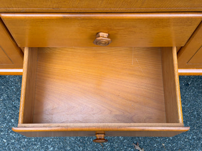 Hale Company MCM Solid Swedish Maple Hutch Credenza Cabinet