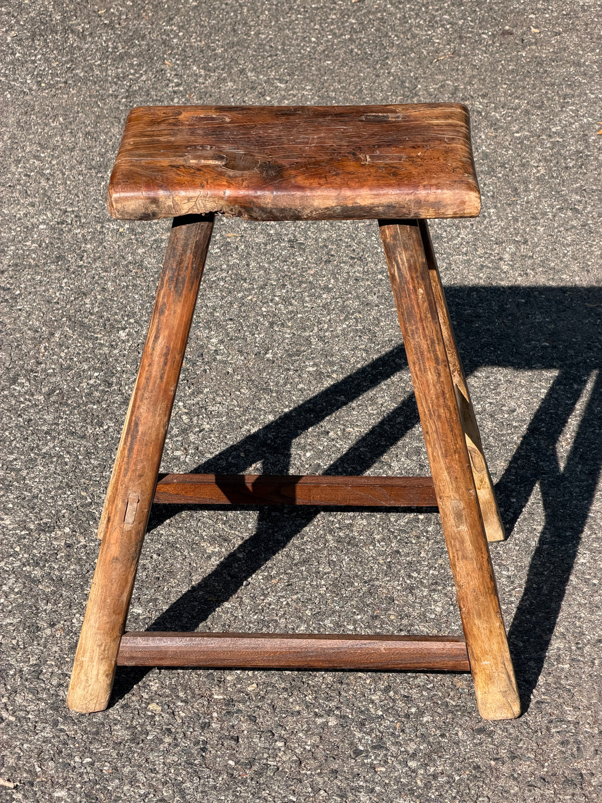 Primitive Wooden Stool
