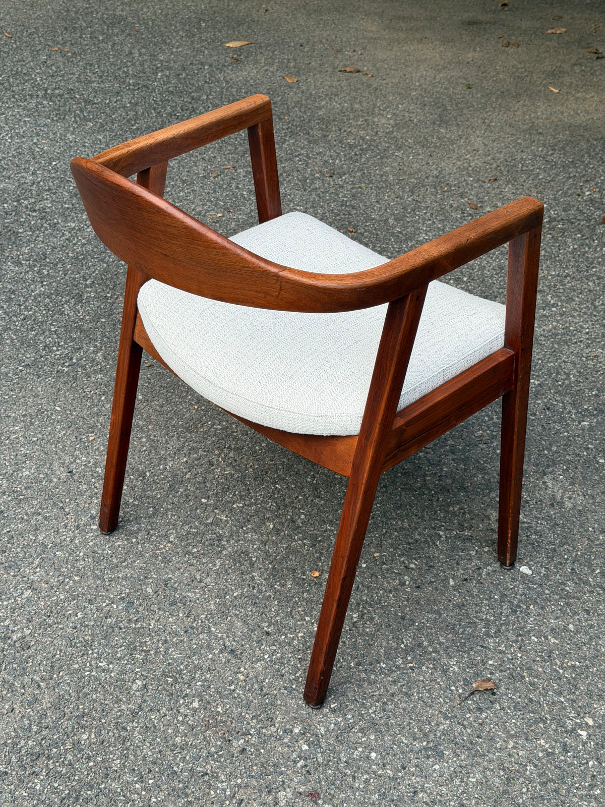 Johnson Chair Co. MCM Walnut Armchair