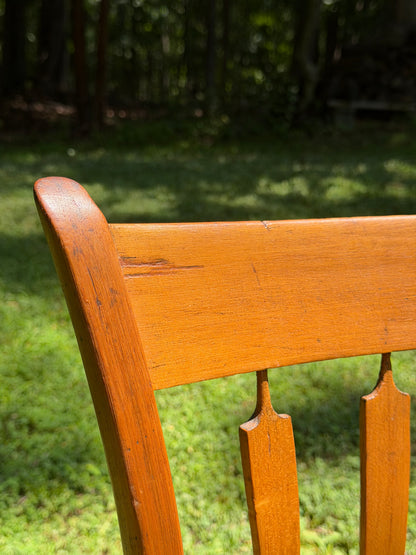 Handmade Farmhouse Spindle Accent Chair