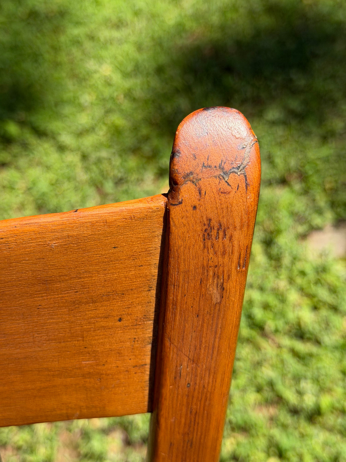 Handmade Farmhouse Spindle Accent Chair