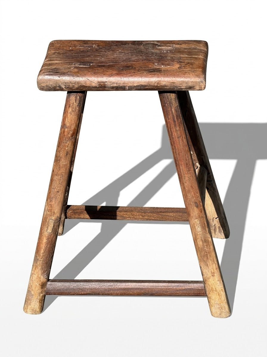 Primitive Wooden Stool