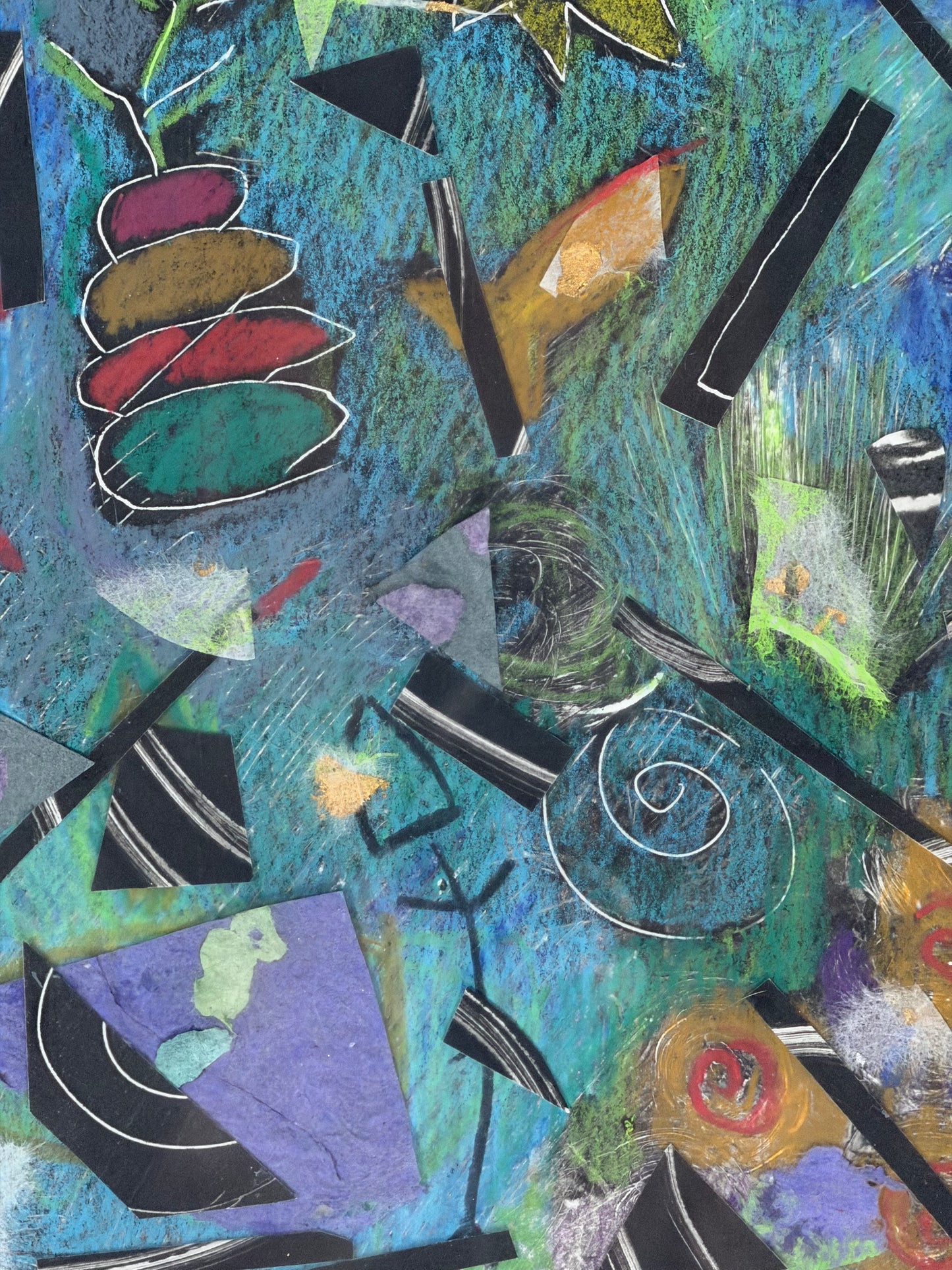 Monoprint by J. Hanken